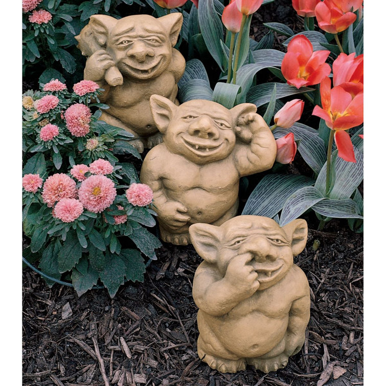 Design Toscano PiccaDilly 3 Piece Gargoyle Statue Set & Reviews Wayfair